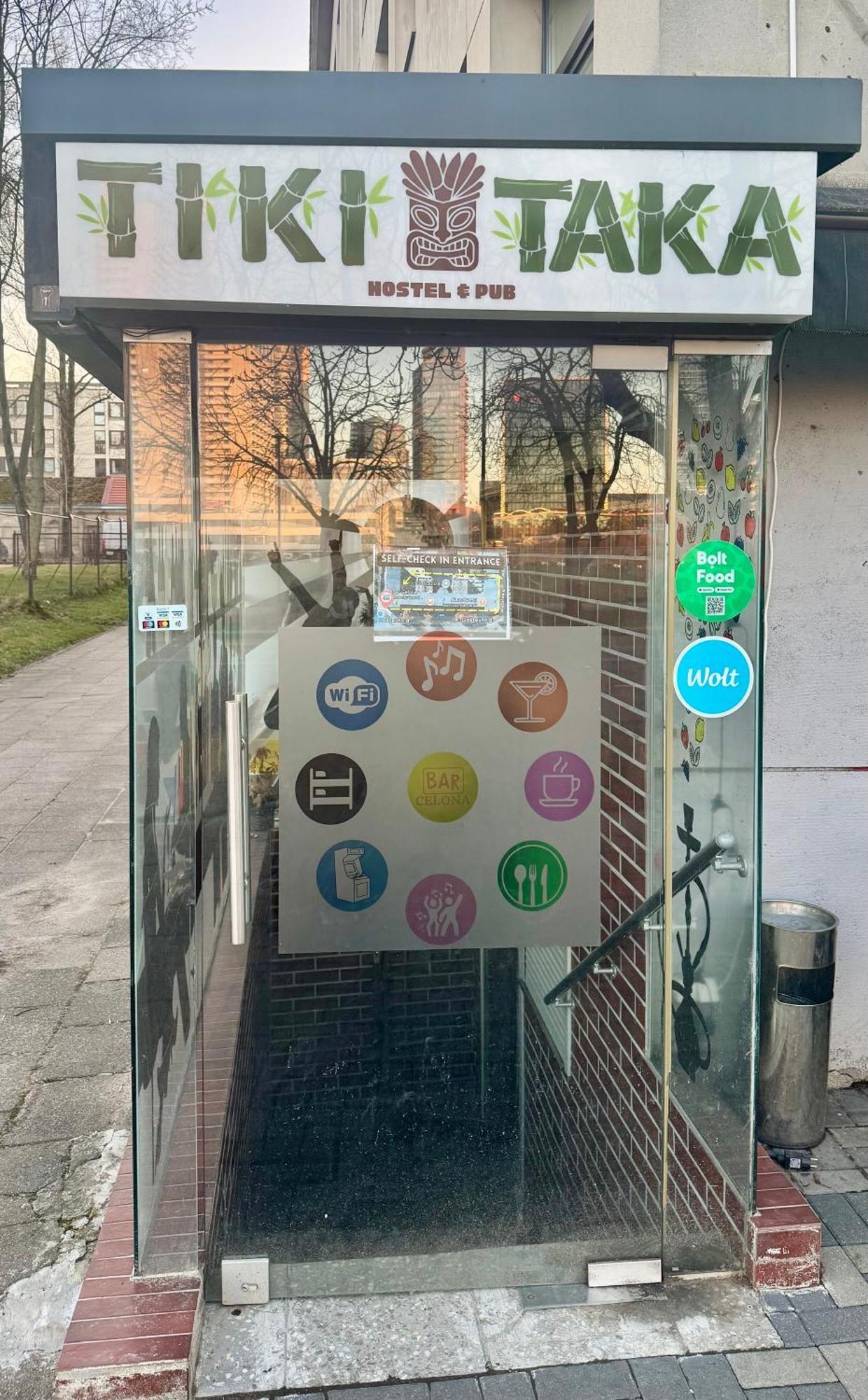 Tiki Taka Hostel & Pub 빌뉴스 외부 사진